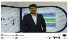 بازدید مدیرعامل بانک پارسیان از نمایشگاه مطبوعات